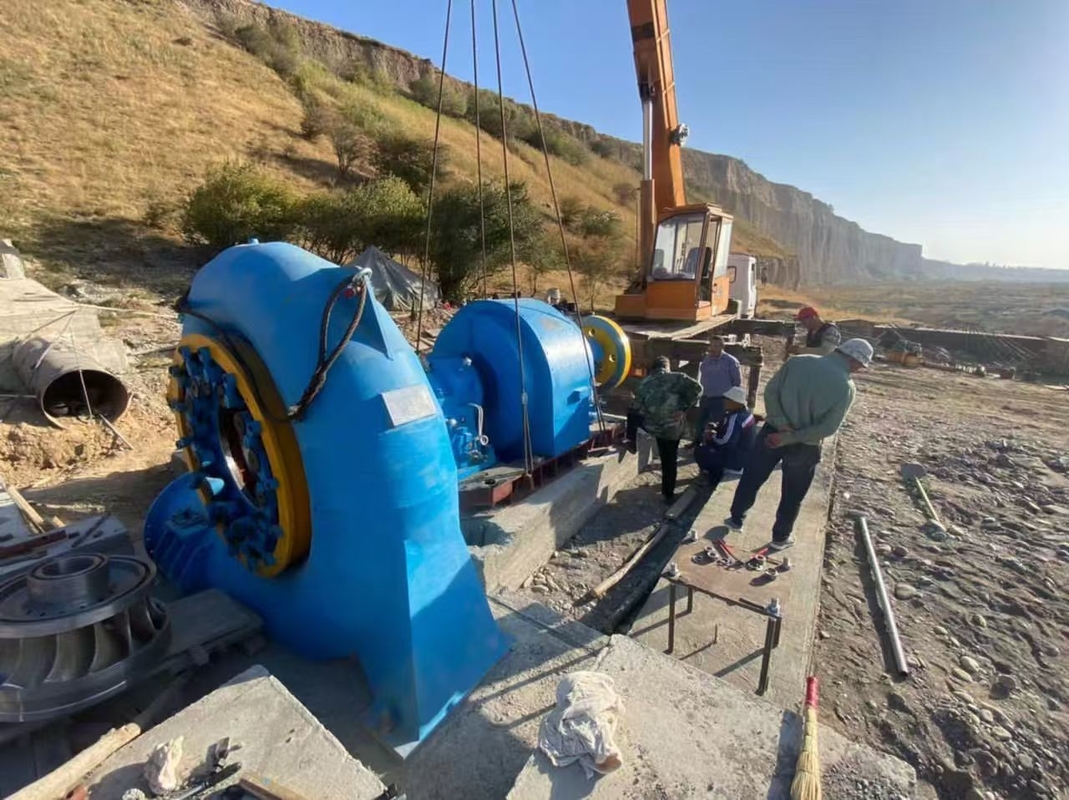 200kw-20mw 물 터빈 발전기 수직 / 수평 설치