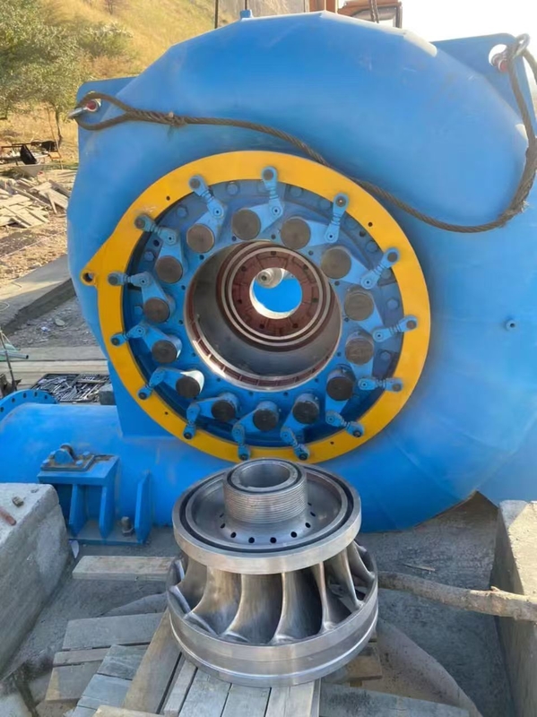 200kw-20mw 물 터빈 발전기 수직 / 수평 설치