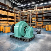 수직 / 수평 설치 공기 / 물 냉각과 함께 200kw-20mw 물 터빈 발전기 사용자 정의