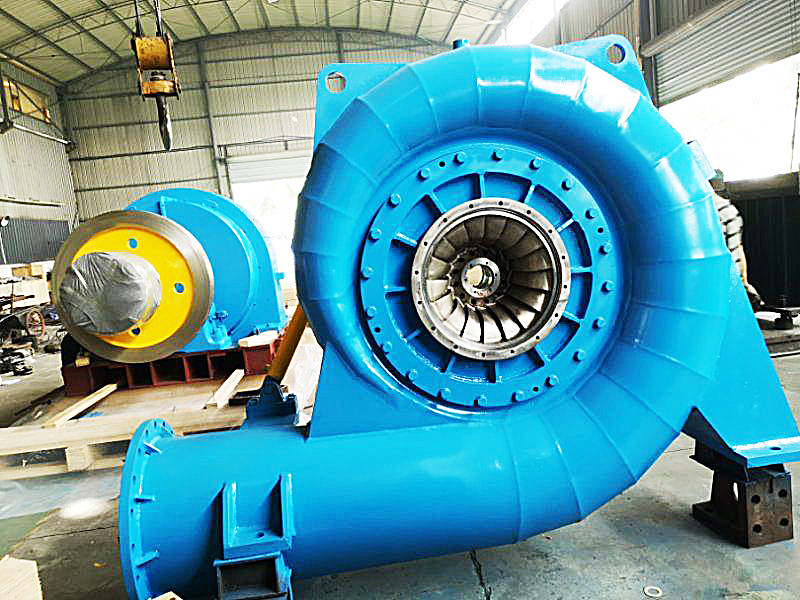 4mW 용량 지속가능한 발전소용 프랜시스형 수력 터빈
