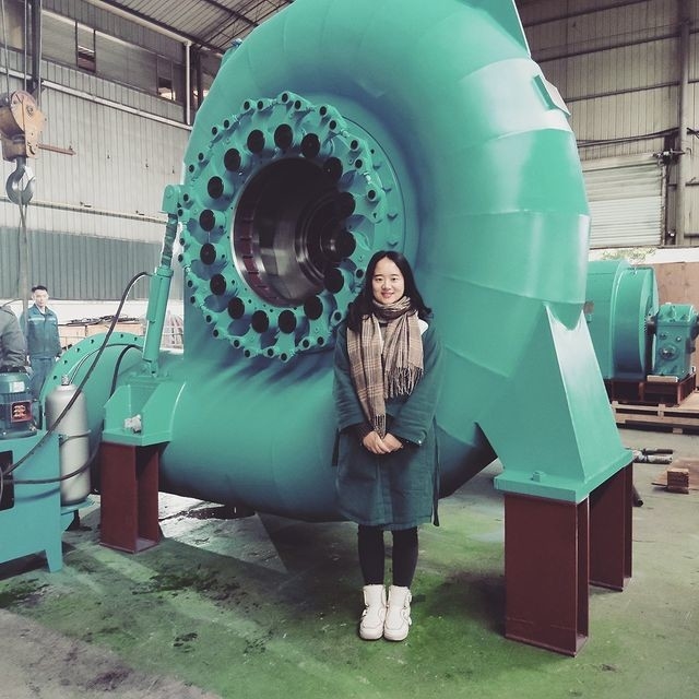 맞춤형 다채로운 물 터빈 발전기 200KW-20MW 50/60Hz 자동 / 수동 제어