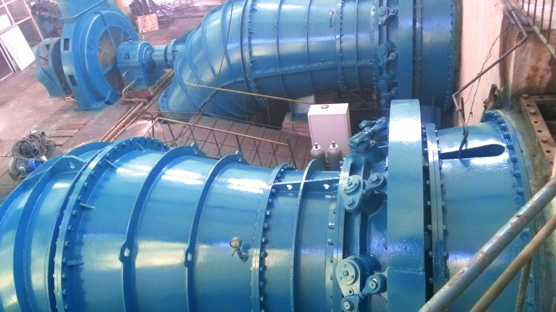 0.5MW~20MW 전력 출력 플튼 터빈 발전기 수평 설치 및 정적 흥분 시스템