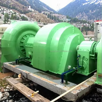 부하 변동 40~10%에서 85%의 효율을 유지합니다 수력 터빈 효율 등급 전압 400V 600V 800V 11KV 13.8KV