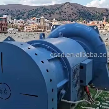 부하 변동 40~10%에서 85%의 효율을 유지합니다 수력 터빈 효율 등급 전압 400V 600V 800V 11KV 13.8KV