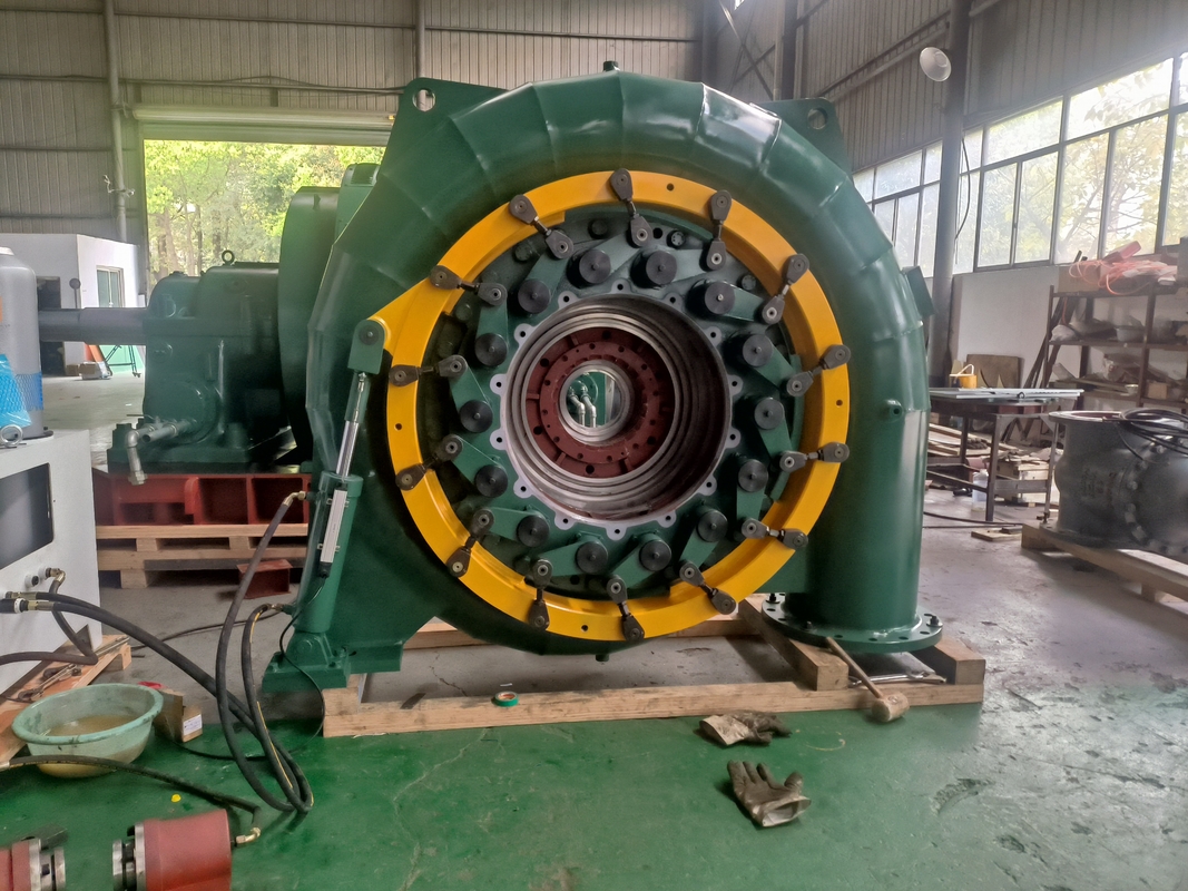 큰 파이프 직경 DN2250-3200mm 높은 흐름율 수력 발전을위한 프랜시스 수력 터빈 발전기