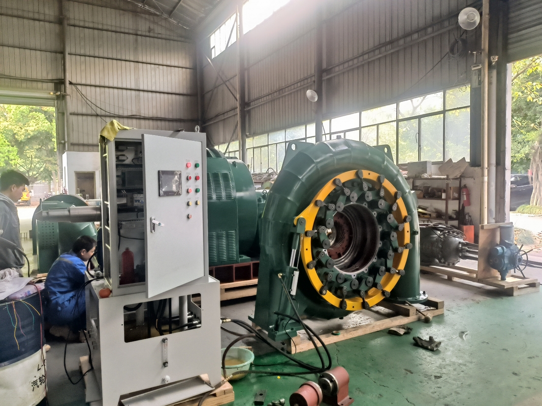 큰 파이프 직경 DN2250-3200mm 높은 흐름율 수력 발전을위한 프랜시스 수력 터빈 발전기