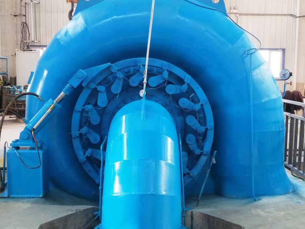 DN2250-3200mm 파이프 지름 자동 제어 시스템 및 공기 / 물 냉각과 함께 프랜시스 터빈 발전기