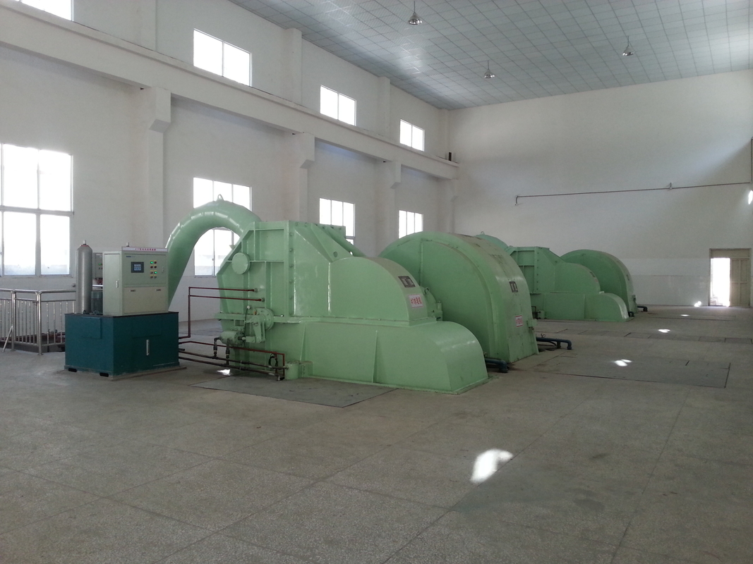 고수압 마이크로컴퓨터 가버너 수력 터빈 발전기 온/오프그리드 시스템 100KW-3MW