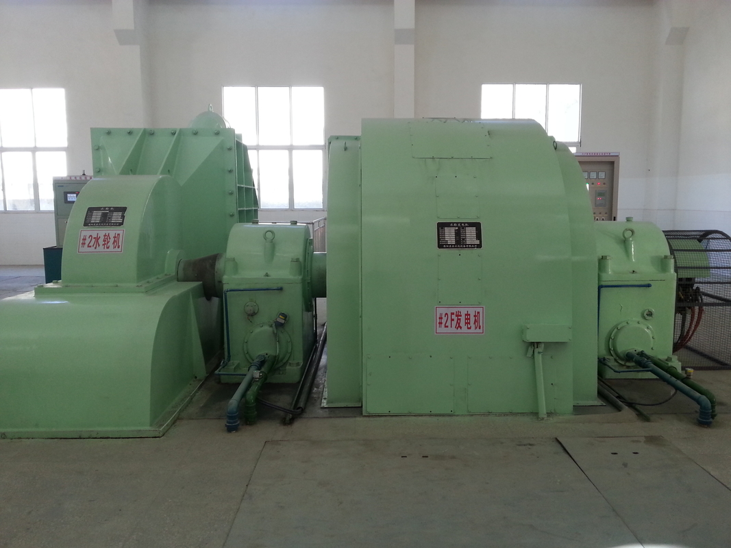 고수압 마이크로컴퓨터 가버너 수력 터빈 발전기 온/오프그리드 시스템 100KW-3MW