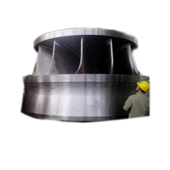 고속 또는 저속 회전 수력 터빈 러너 600RPM 및 750RPM에서 단단한 금속 물질