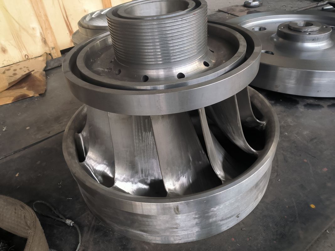 사용자 정의 입구 지름 1-5 미터 수력 터빈 러너 및 등급 로터 속도 100rpm 200rpm 300rpm 500rpm 1000rpm