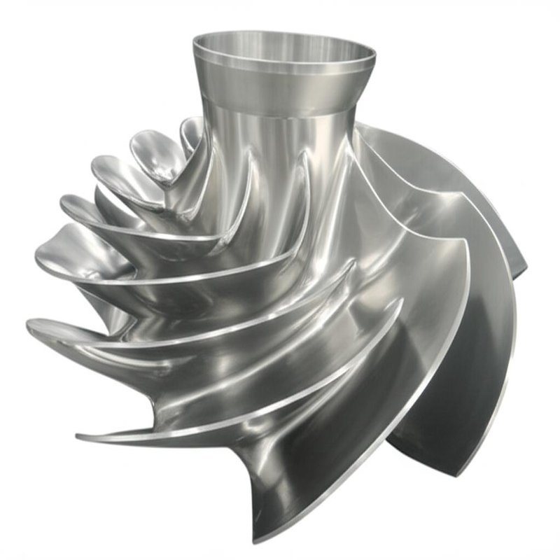 150RPM-1000RPM의 속도 범위와 함께 수력 터빈 러너 사용자 정의 블레이드 너비와 0.5-10 미터 러너 지름