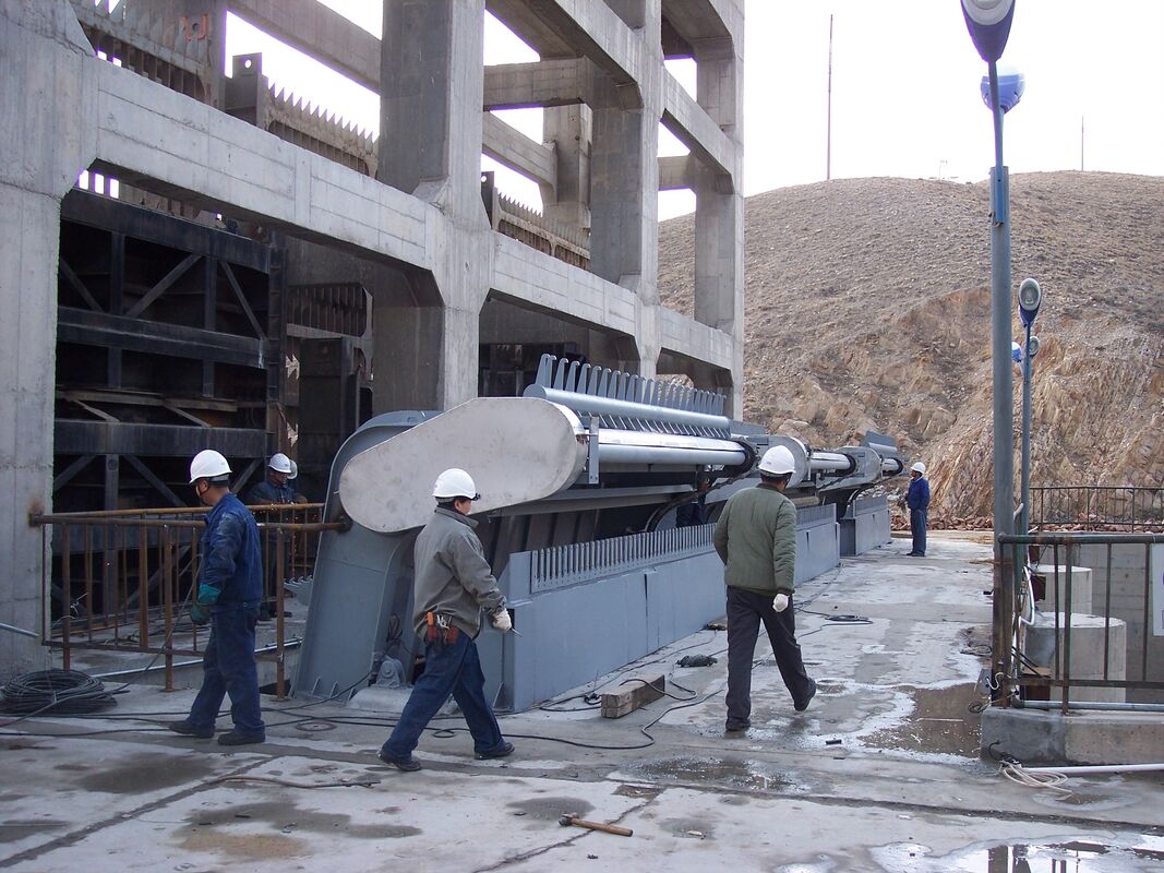 산업용 쓰레기통 청소 기계 0.40-1000KW 전력 및 효율적인 쓰레기 제거를 위해 4.5 - 16 mm 두께