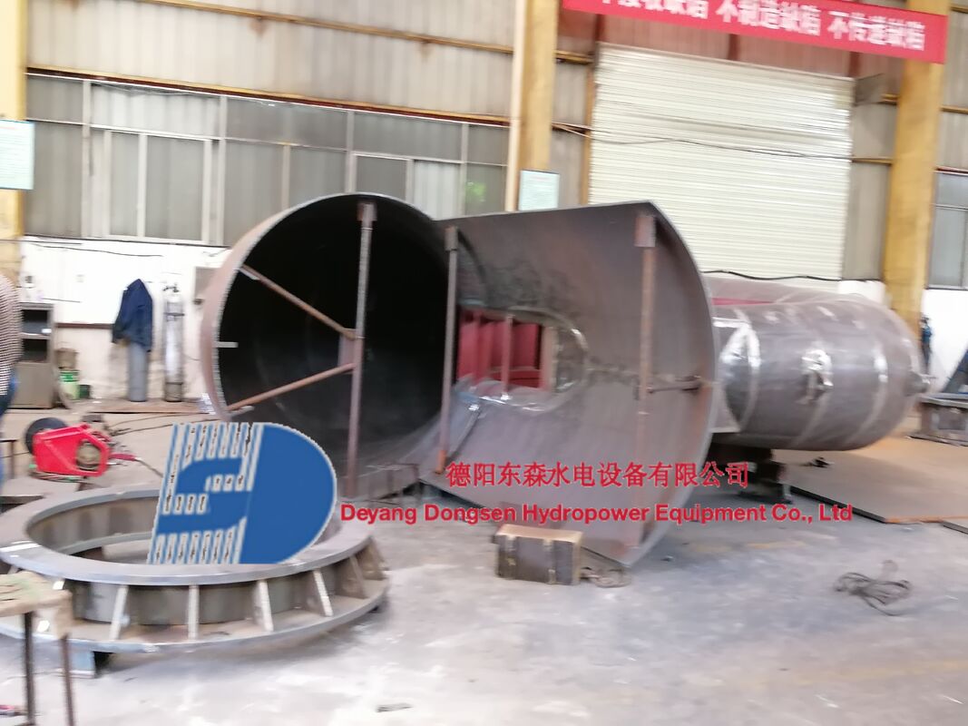 150RPM ~ 1000RPM 속도 범위, 30 ~ 50 년 수명 및 수력 발전소용 300kW ~ 20MW 전력 출력