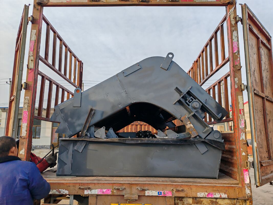 OEM 쓰레기통 청소 기계 4.5 ~ 16mm 두께와 0.39 ~ 15mm 격자 간격