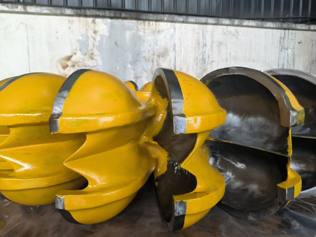 높은 경식 저항성 수력 발전소용 수력 터빈 러너 92% 효율과 10 MPa 입력 압력