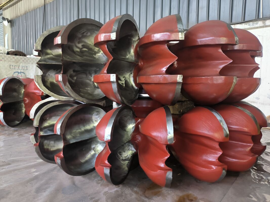 높은 경식 저항성 수력 발전소용 수력 터빈 러너 92% 효율과 10 MPa 입력 압력