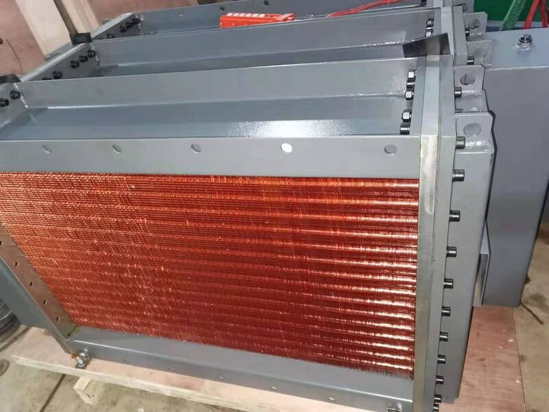 효율 85~93%, 브래킷 장착형 공기 오일 냉각기, 최대 작동 온도 120°C, 유압 시스템에 이상적