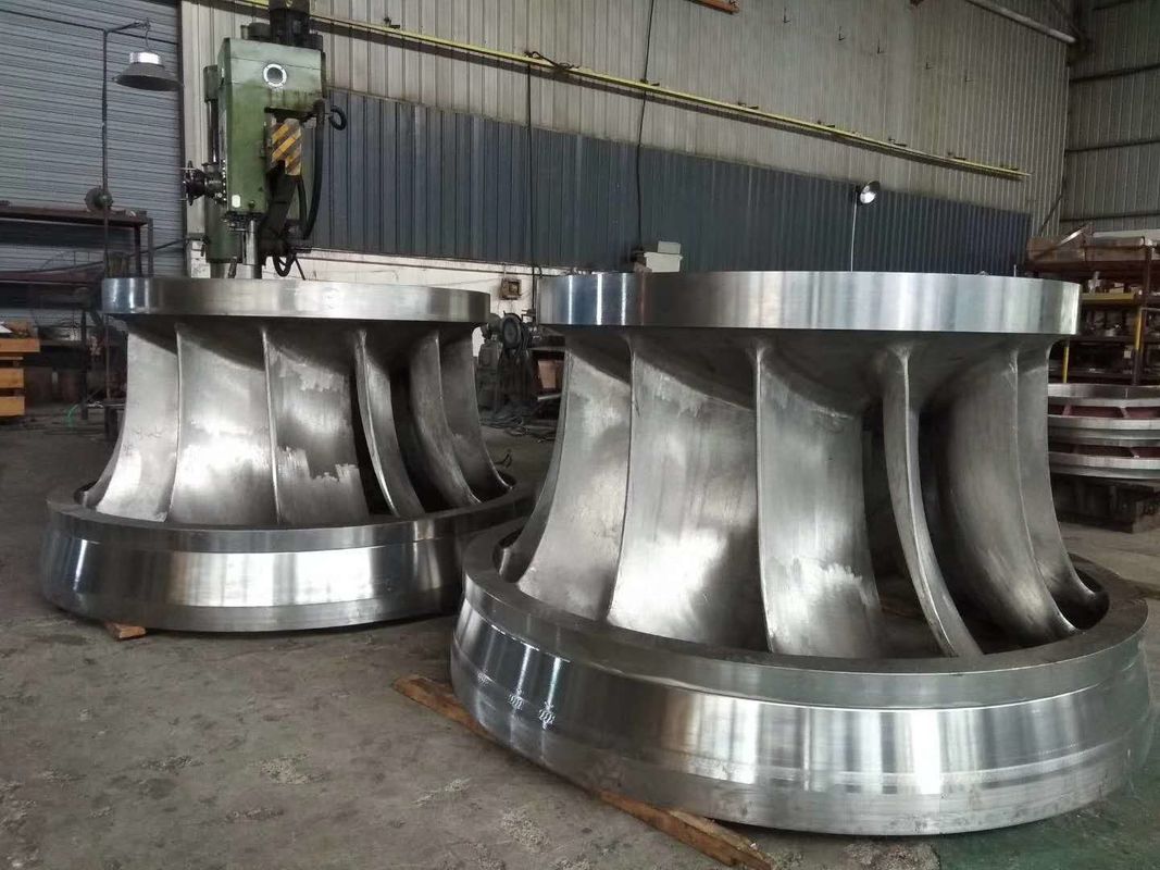 고강도 강철 및 합금 블레이드 재질과 자동 제어 시스템을 갖춘 2000kW 용량의 프란시스 터빈 발전기