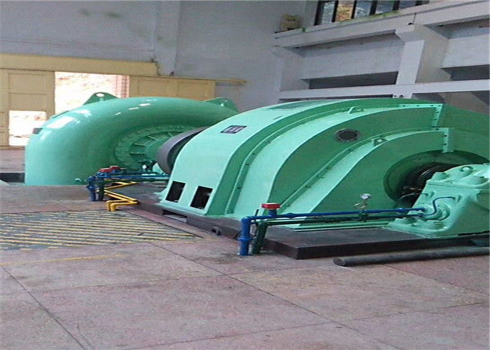 DN2250-3200mm 파이프 직경 프란시스 수력 터빈 발전기, 2000kw 유닛 용량 및 자동 제어 모드