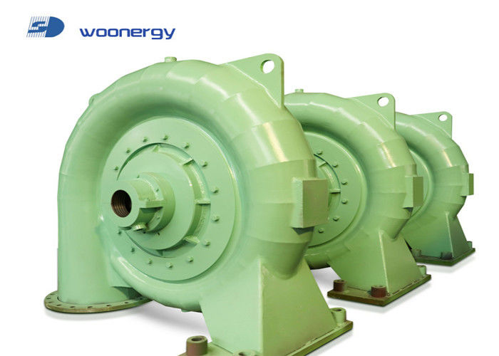 2000kW 용량의 프란시스 터빈 발전기, 자동 제어 시스템, 안정적인 수력 발전을 위한 고강도 강철 및 합금