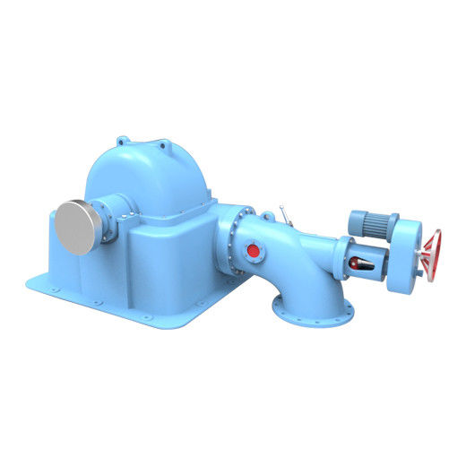 Turgo Turbine Generator with 15 to 300 Meters Operating Head Range and 5 in 1 Integrated Control Panel for Up to Several MW Power Output