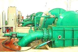 터고 터빈 발전기 100 KW ~ 1000 KW 전력 및 400 ~ 600 mm 파이프 지름