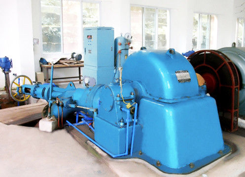 Turgo Turbine Generator with 15 to 300 Meters Operating Head Range and 5 in 1 Integrated Control Panel for Up to Several MW Power Output