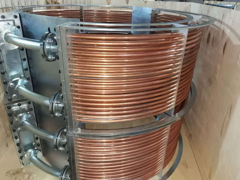 오일 점도 범위 10-500 CSt 수압 오일 냉각기 OEM 오른쪽 수압 유체 냉각 및 시스템 온도 안정성을 제공합니다