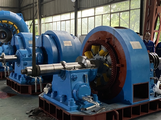 고능률 3*1050kw 프랜시스 터빈 발전기 수력 전기 프랜시스 물 터빈