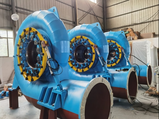 100kw~70mw 프랜시스 수차 발전기 홍수 머리와 낮은 유속