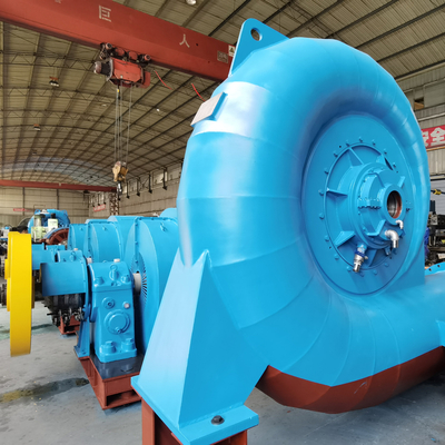 F급 브러시리스 / 브러시 워터 터빈 100-1000kW 전력 생산 출력
