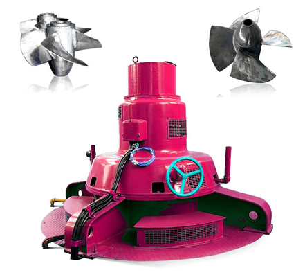 속도 범위 300-3000rpm 마이크로 거버너 컨트롤 패널과 함께 물 터빈 발전기