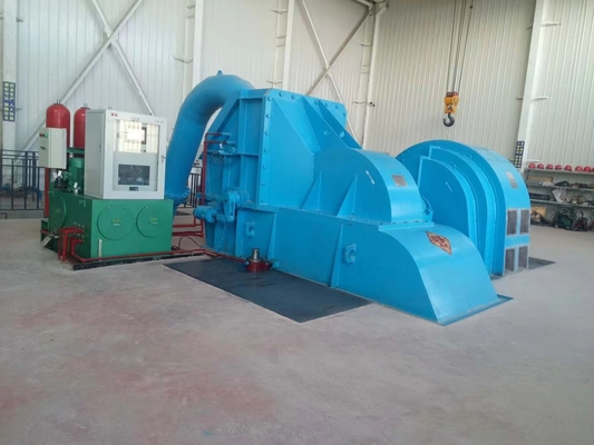 전력 출력 200kw-20mw 펠튼형 터빈 발전기