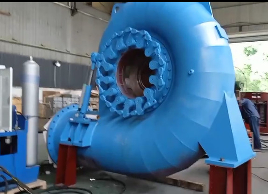 200kw-20mw 용량 50 년 수명으로 프랜시스 터빈 발전기