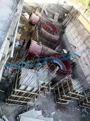 수직 또는 수평 성능을 위한 450-1000RPM 등급속 프랜시스 터빈 발전기
