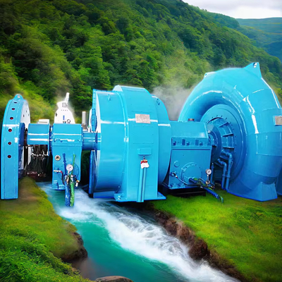 물 터빈 냉각 자동 / 수동 모드 200kw-20mw 전력 출력