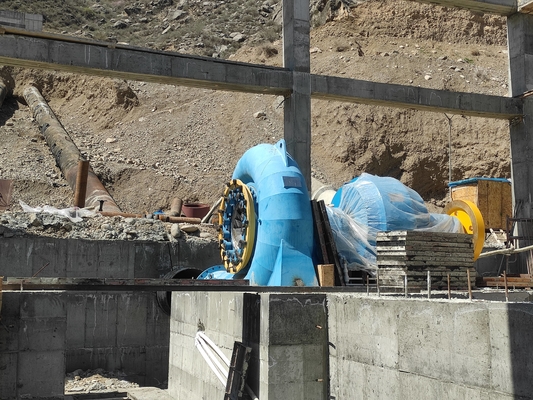 내구성 강철 수력 터빈 발전기 200kw-20mw 용량 50HZ/60HZ