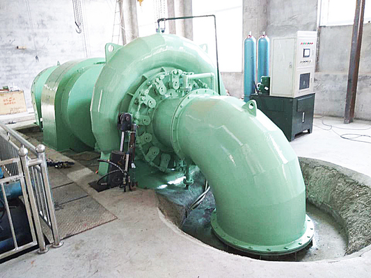 브러쉬리스 물 터빈 발전기 200kw-20mw 220V-690V 50Hz/60Hz 자동 제어