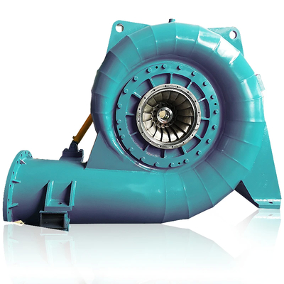 수직 또는 수평 프랜시스 터빈 발전기 800V 10kV 450-1000RPM
