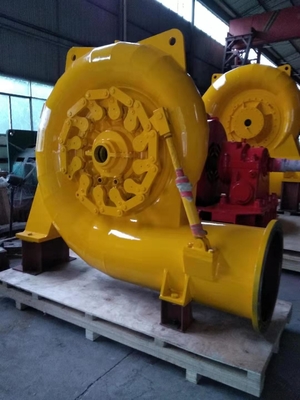 자동 프랜시스 증기 터빈 발전기 400V-10kV 300KW-20MW 수직 또는 수평 설치