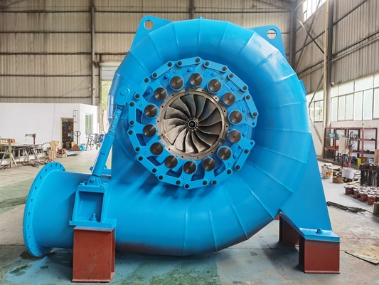 50Hz/60Hz 수직 또는 수평 설치를 위한 300KW-20MW 프랜시스 터빈 발전기