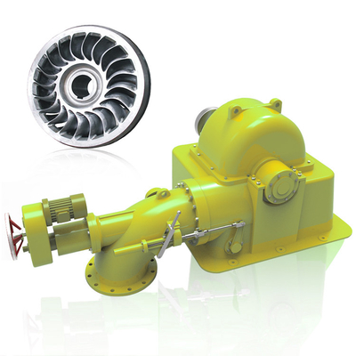 수직/평면 터고 터빈 발전기 스테인리스 스틸 220V-11000V 200kW-30MW 500-3000rpm