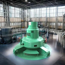 효율성 고효율 터빈 발전기 100-20MW 0.8-0.9 전력 요인 사용자 지정 색상