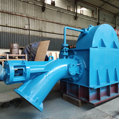 맞춤형 200kw-20mw 수력 터빈 발전기 강철 / 스테인리스 스틸 450-1000rpm