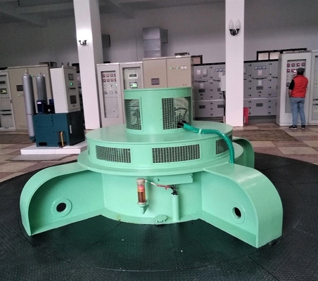 맞춤형 브러쉬리스 물 터빈 450-1000 RPM 수직 설치 공기/물 냉각 300-3000rpm