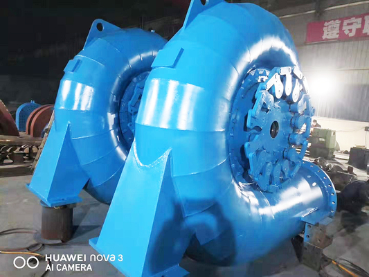 450-1000rpm 200kw-20mw 용량 스테인리스 스틸 러너와 함께 하이 헤드 워터 터빈