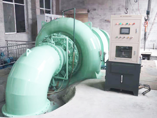 자동 제어 및 스테인리스 스틸 러너와 함께 20MW 물 터빈 발전기