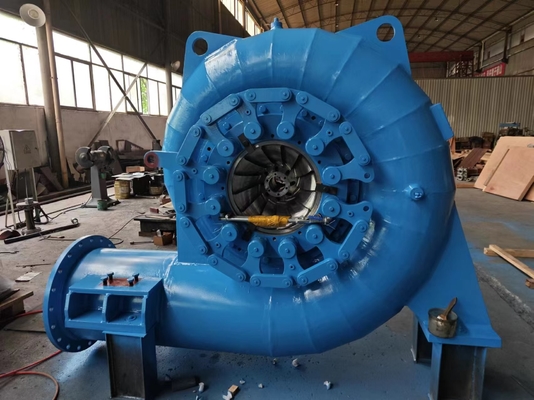 맞춤형 450-1000rpm 200kw-20mw 스테인리스 스틸 프랜시스 터빈 발전기