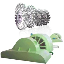 맞춤형 컬러 워터 터빈 발전기 450-1000 RPM 속도 범위 실내/외부 설치 220V-690V